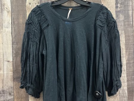 Top 3 4 Sleeve Basic By Free People In Black, Size: Xs For Discount