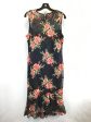 Dress Casual Midi By Calvin Klein In Floral Print, Size: Xl on Sale