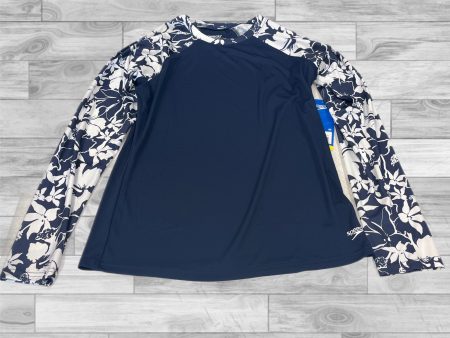 Athletic Top Long Sleeve Crewneck By Clothes Mentor In Navy, Size: S Online Hot Sale