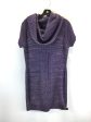 Dress Sweater By Red Paint In Purple & Silver, Size: Xl For Sale