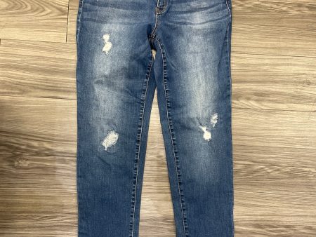 Jeans Boyfriend By Chicos In Blue, Size: 10 For Discount