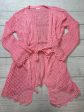 Cardigan By Pink Lily In Pink, Size: Xl For Sale