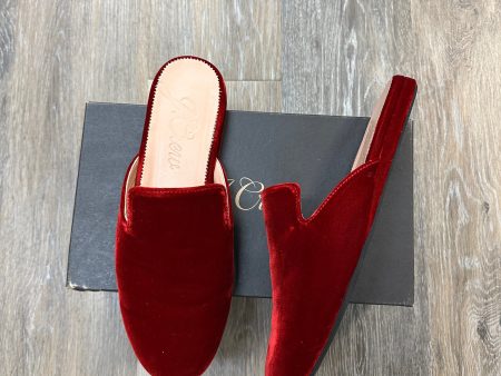 Shoes Flats By J. Crew In Red, Size: 9 Supply