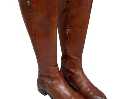 Boots Knee Flats By Inc In Tan, Size: 6 Online