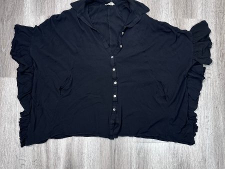 Top Short Sleeve By Kye Mi In Black, Size: M Online Sale