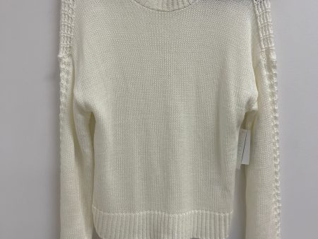 Sweater By Abound In Cream, Size: Xs Sale