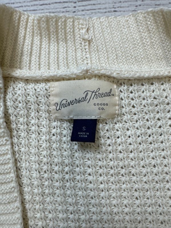 Sweater Cardigan By Universal Thread In Cream, Size: S For Sale