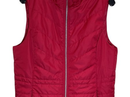 Vest Puffer & Quilted By Christopher And Banks In Red, Size: L For Discount