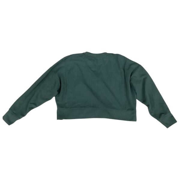 Athletic Top Long Sleeve Crewneck By 90 Degrees By Reflex In Green, Size: S Supply