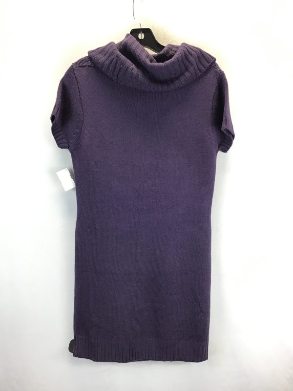 Dress Sweater By Red Paint In Purple & Silver, Size: Xl For Sale