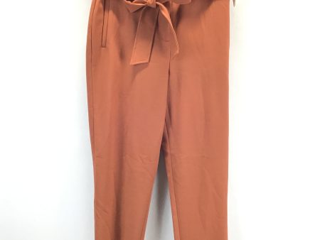 Pants Dress By Halogen In Orange, Size: 8 For Discount