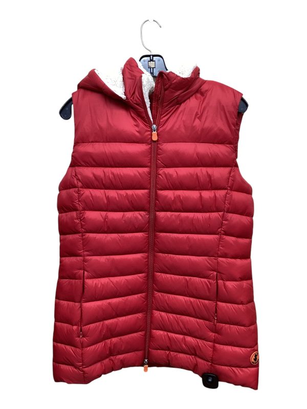 Vest Puffer & Quilted By Save The Duck In Red, Size: M For Discount