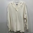 AS IS Sweatshirt Hoodie By Old Navy In Cream, Size: L Sale