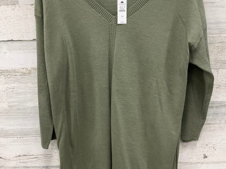 Top 3 4 Sleeve Basic By Talbots In Green, Size: M Fashion