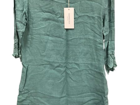 Top 3 4 Sleeve By Clothes Mentor In Aqua, Size: S Online Sale