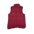 Vest Other By Madewell In Black & Red, Size: M Cheap