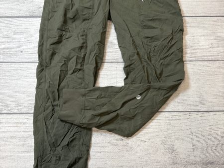 Athletic Pants By Lululemon In Green, Size: 6 Online Sale