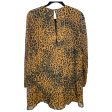 Tunic Long Sleeve By Zara In Animal Print, Size: S Fashion