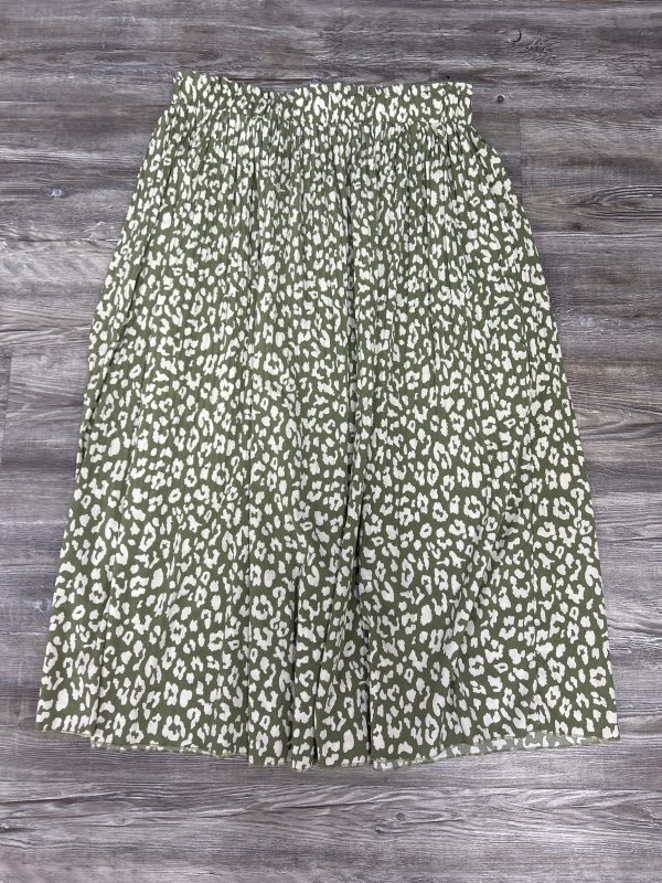 Skirt Maxi By Exlura In Green & White, Size: Xxl For Sale