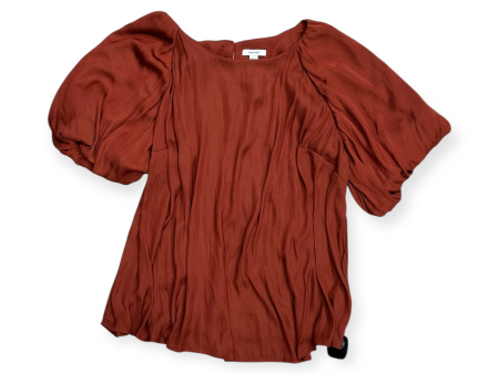 Top Short Sleeve By Nine West In Orange, Size: 2x Online Sale