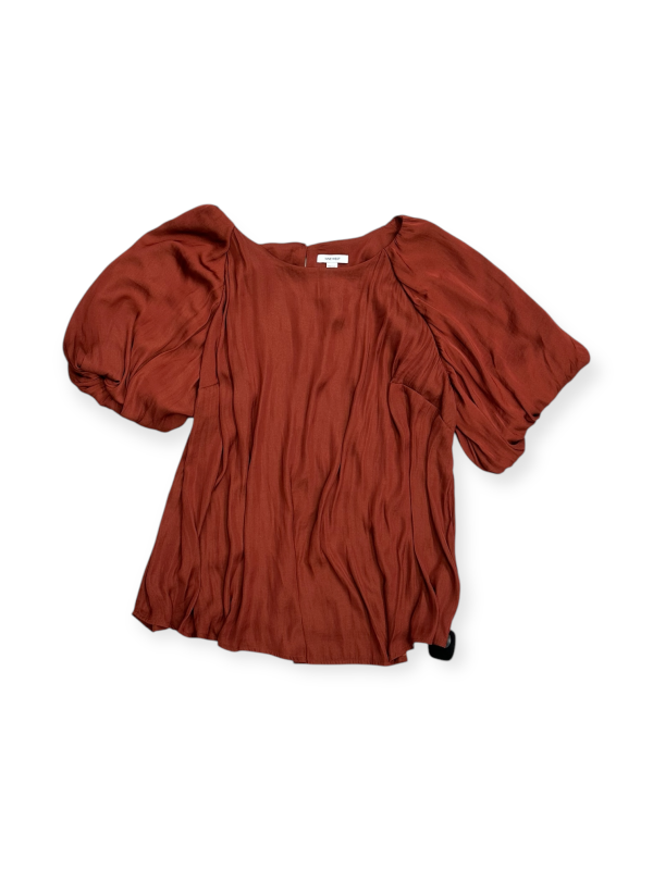 Top Short Sleeve By Nine West In Orange, Size: 2x Online Sale