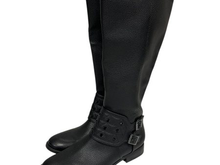 Boots Knee Flats By Simply Vera In Black, Size: 8 Hot on Sale