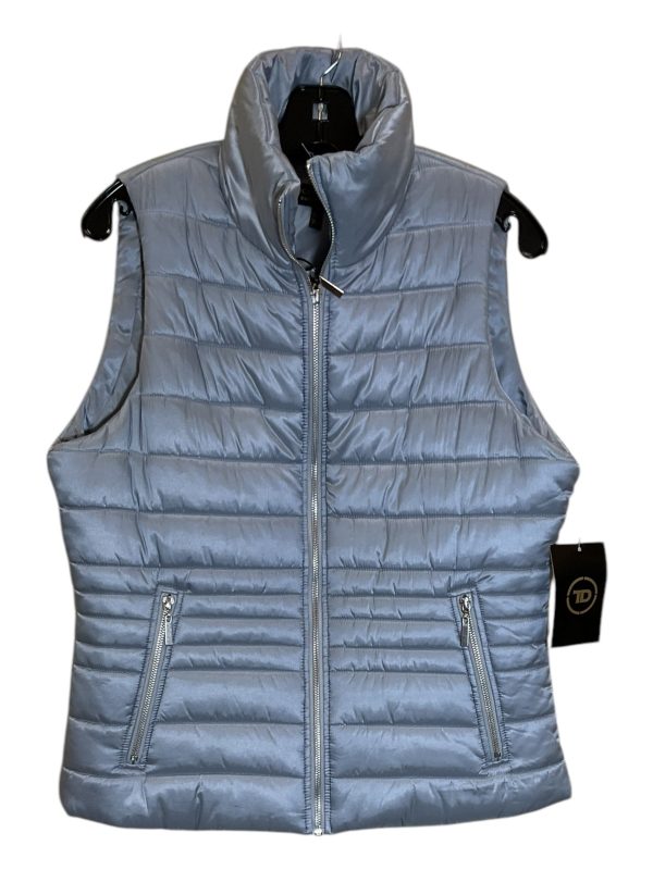 Vest Puffer & Quilted By Clothes Mentor In Blue, Size: M For Sale