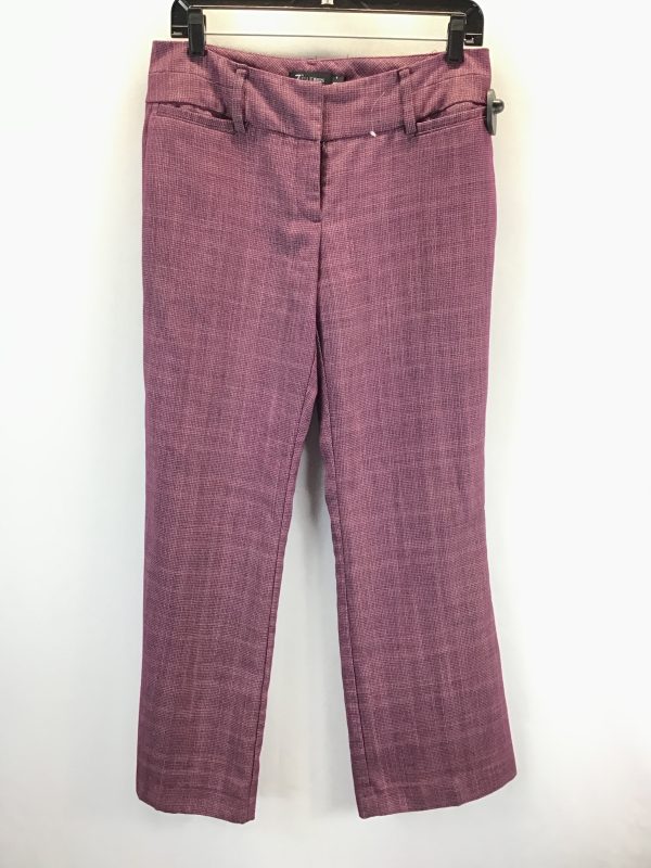 Pants Dress By New York And Co In Purple, Size: 6 For Discount