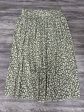 Skirt Maxi By Exlura In Green & White, Size: Xxl For Sale