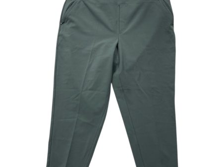 Athletic Pants By Athleta In Green, Size: 18 Cheap