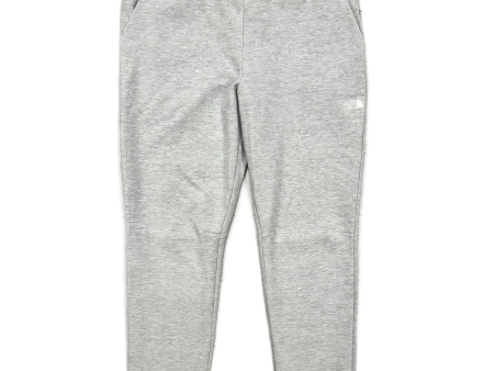 Athletic Pants By The North Face In Grey, Size: 1x Cheap