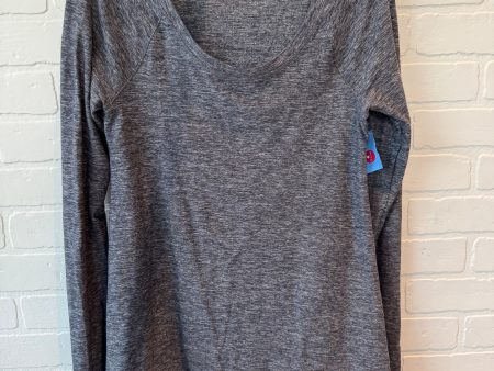 Athletic Top Long Sleeve Crewneck By Lululemon In Blue, Size: L Online Hot Sale