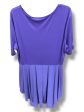 Tunic Short Sleeve By New York And Co In Purple, Size: 2x Online Sale