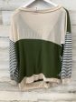 Cardigan By Sew In Love In Green & Tan, Size: S For Sale