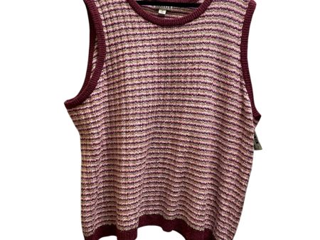 Vest Other By Ava & Viv In Pink, Size: 4x Online Sale