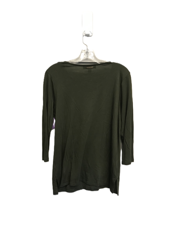 Green Top 3 4 Sleeve By Michael By Michael Kors, Size: M Online Sale