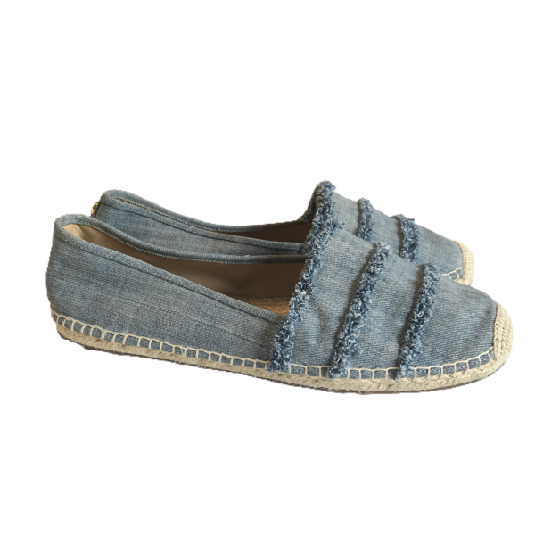 Blue Shoes Flats By Michael Kors, Size: 10 For Cheap