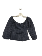 Navy Top Long Sleeve By Zara, Size: Xs Online Hot Sale