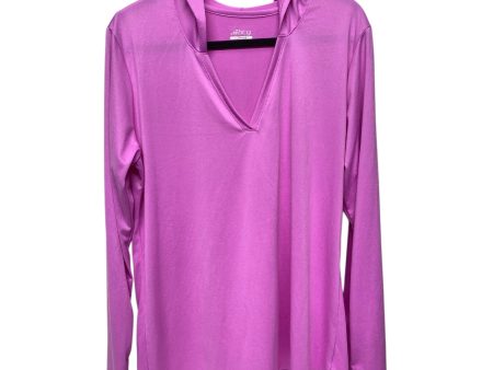 Athletic Top Long Sleeve Hoodie By Bcg In Pink, Size: Xl Discount