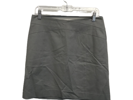 Grey Skirt Mini & Short By Banana Republic, Size: 10 For Discount