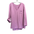 Purple Top Long Sleeve By Soft Surroundings, Size: 2x For Discount