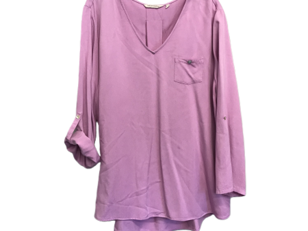 Purple Top Long Sleeve By Soft Surroundings, Size: 2x For Discount