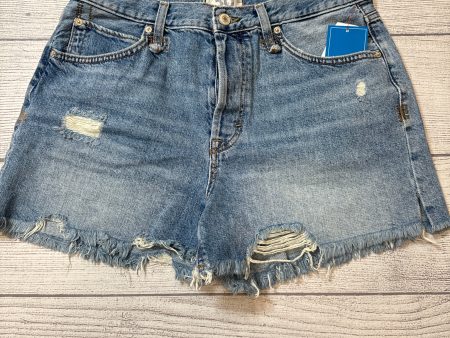 Shorts By Free People In Blue Denim, Size: 10 Cheap