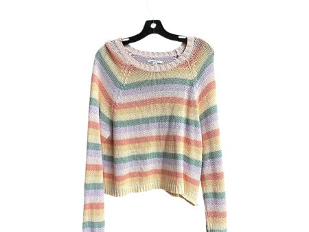 Sweater By American Eagle In Rainbow Print, Size: M on Sale