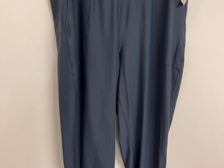 Athletic Pants By Old Navy In Navy, Size: Xl Online Hot Sale