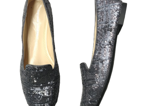 Shoes Flats By Adrienne Vittadini In Grey, Size: 9 Online