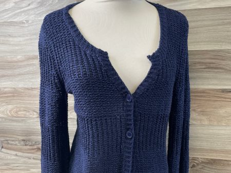 Cardigan By Cable And Gauge In Navy, Size: M Sale