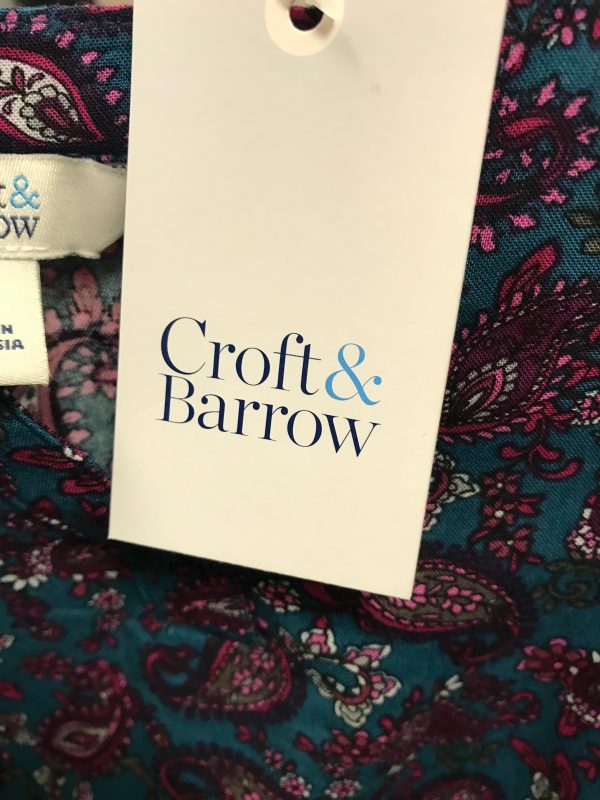 Top 3 4 Sleeve By Croft And Barrow  Size: S Fashion