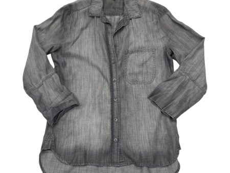 Top 3 4 Sleeve By Cloth & Stone In Grey, Size: Xs Supply