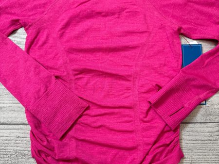 Athletic Top Long Sleeve Crewneck By Athleta In Pink, Size: S Online